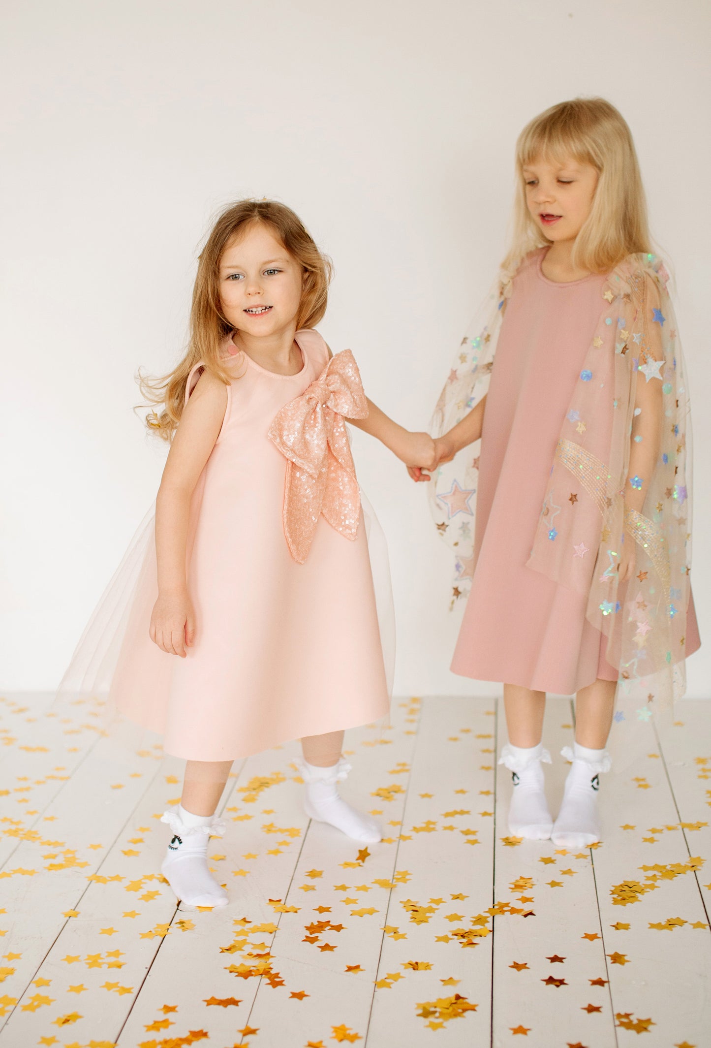 Mergaitiška suknelė - Persikėlis