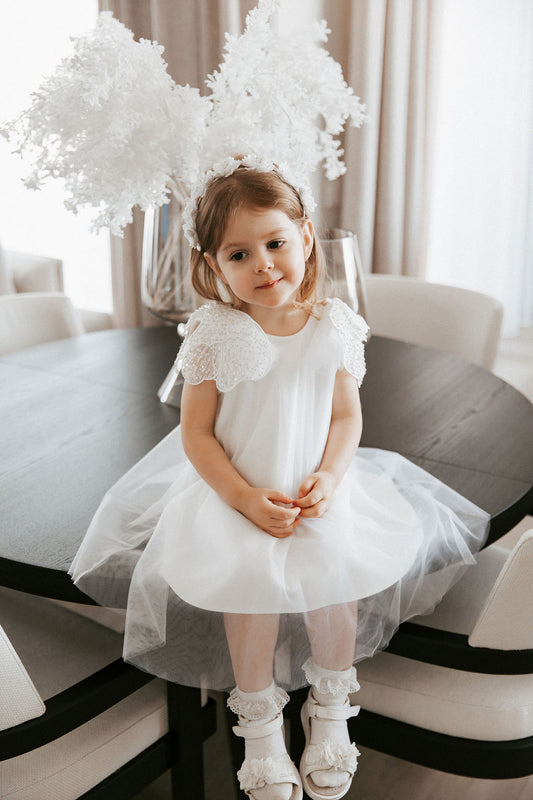 Mergaitiška suknelė - Sparniukai