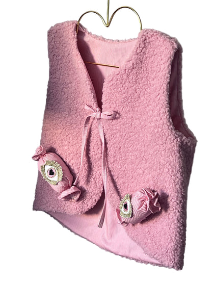 Rožinė liemenė - Saldainis