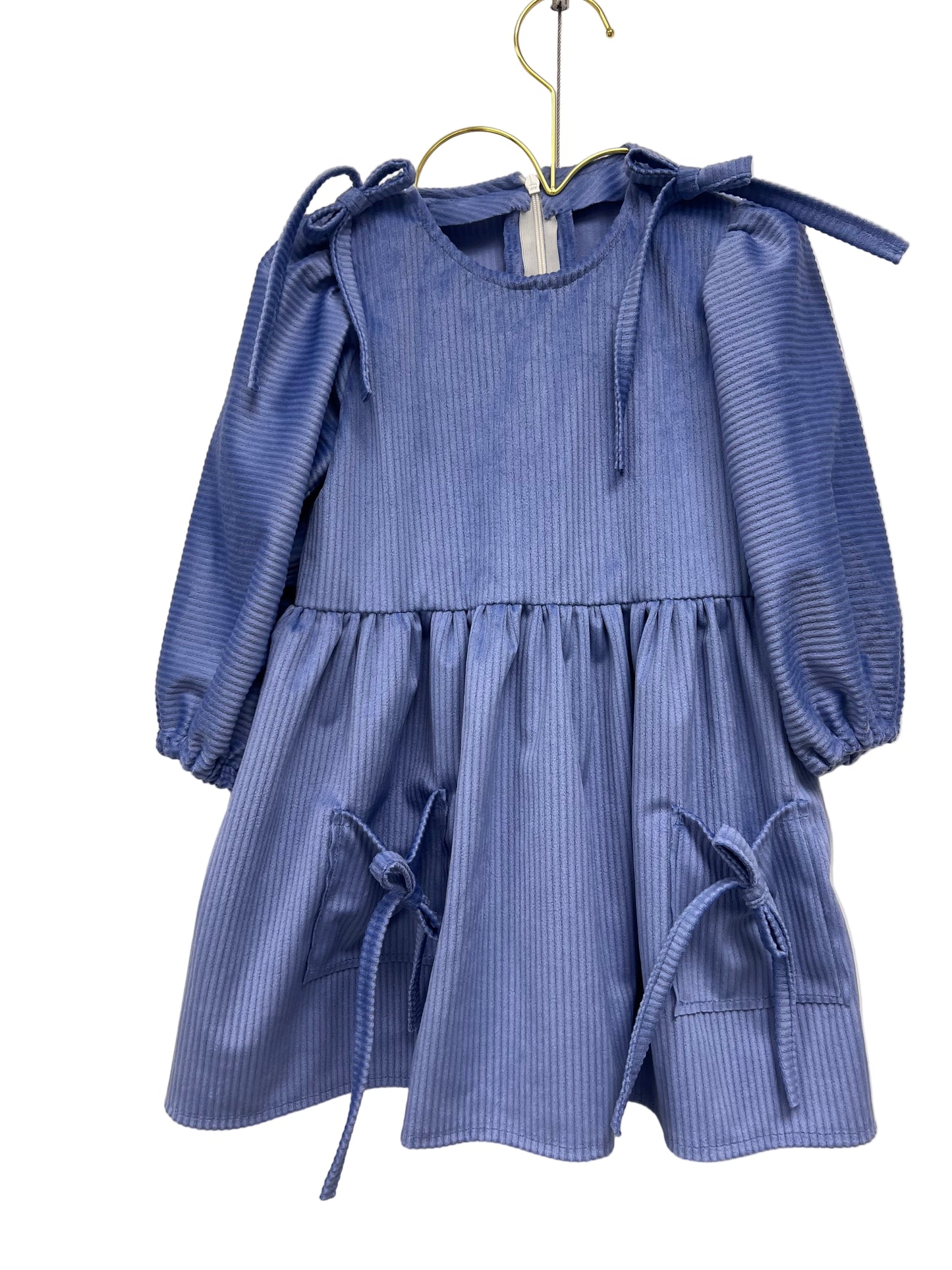 Mergaitiška suknelė - Dangaus žydra