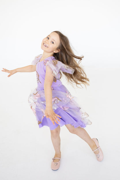Suknelė - Balerina laumžirgių pievoje