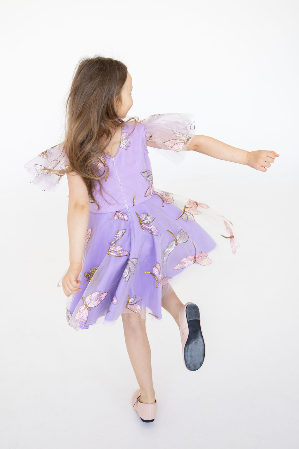 Suknelė - Balerina laumžirgių pievoje